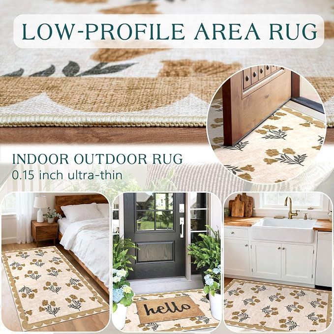 Floral Outdoor Rug - Image 5