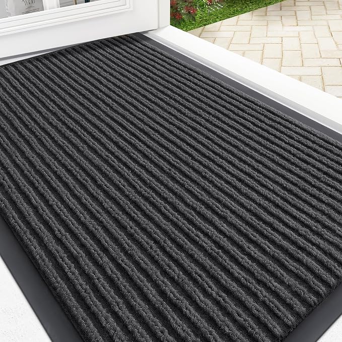 OLANLY Front Door Mat 35x23, Waterproof Heavy-Duty Indoor Outdoor Doormat | by OLANLY