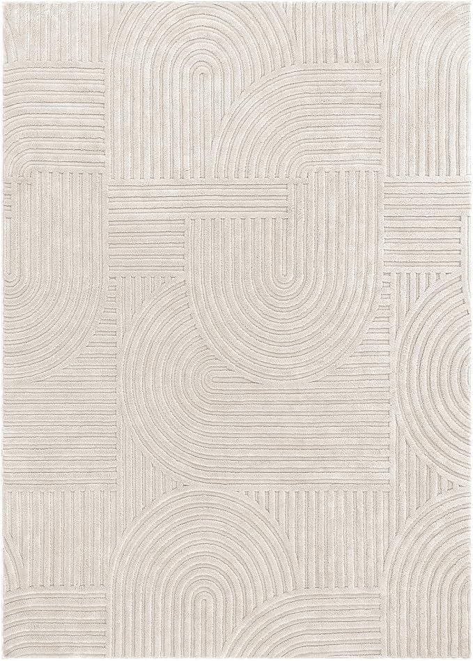 Pauwer 5x7 Area Rugs for Living Room, Modern Non Slip Washable Rug, Soft Fluffy - Image 9