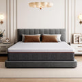 Marsail 8 Inch Queen Size Mattress, Cooling Gel Memory Foam, Fiberglass Free Breathable Cooling Bed Queen Mattress, Medium-Firm in A Box