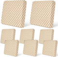 8Pcs Patio Cushion Covers Stretch Outdoor Furniture Protector Slipcovers | by pickyNproud