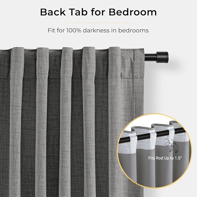INOVADAY 100% Blackout Curtains - Image 5