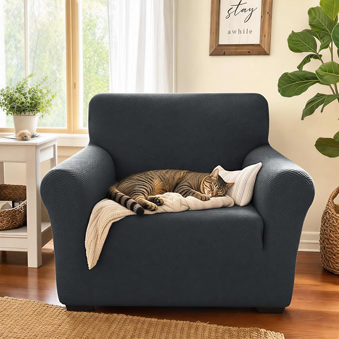 XINEAGE 2026 New Stretch Armchair Covers 1 Piece Chair Slipcovers Chair - Image 3