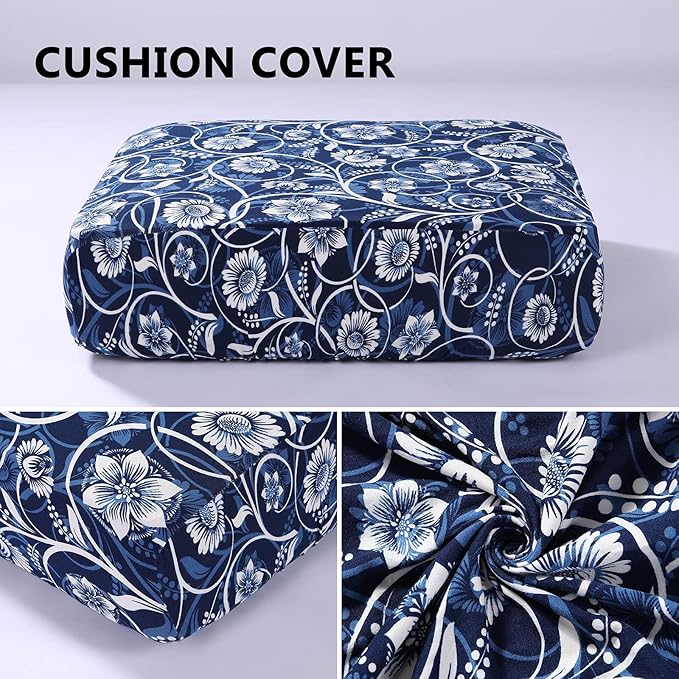 Printed Couch Cushion Covers, Sofa Covers Washable - Image 5