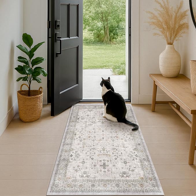 Washable 3x5 Large Bathroom Rug - Image 8