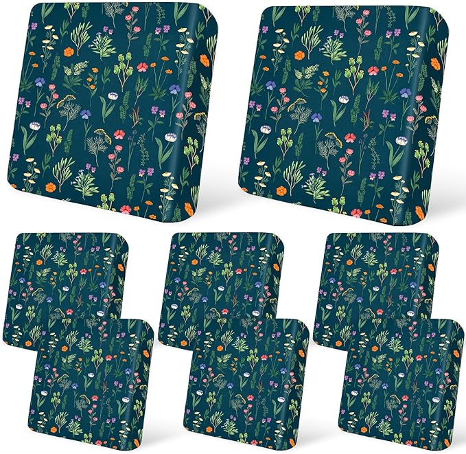 8Pcs Patio Cushion Covers Stretch Outdoor Furniture Protector Slipcovers | by pickyNproud