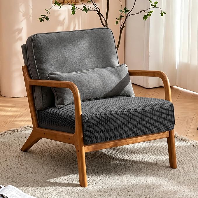 Fuloon Couch Cushion Slipcover, Super Stretch Individual Sofa Covers | 2 Pack - Image 8