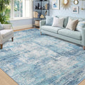 RELEANY Washable 5'x7' Abstract Area Rug by RELEANY