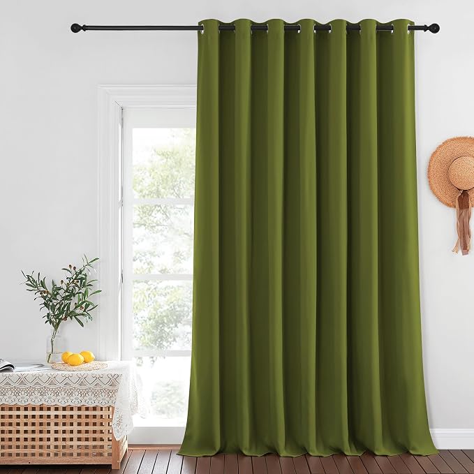 NICETOWN Privacy Room Divider Curtain Thermal Blackout Curtain by NICETOWN