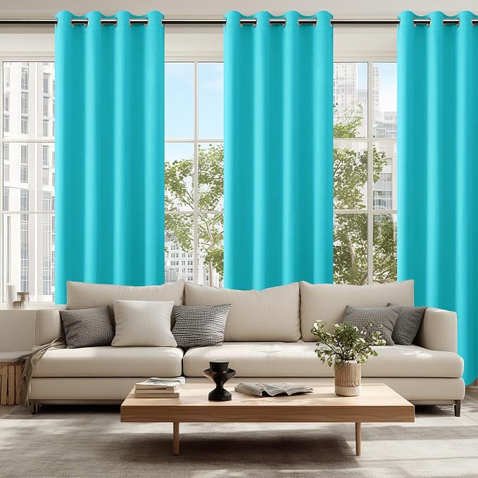 Blackout Curtains for Bedroom, 52 x 84 Inch, 2 Panels | Thermal Insulated & - Image 6