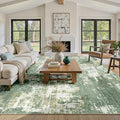 RELEANY Washable 8'x10' Abstract Area Rug by RELEANY