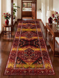 SERISSA 2'6"x8' Washable Non Slip Boho Runner Rug by SERISSAHomeDecorCollection