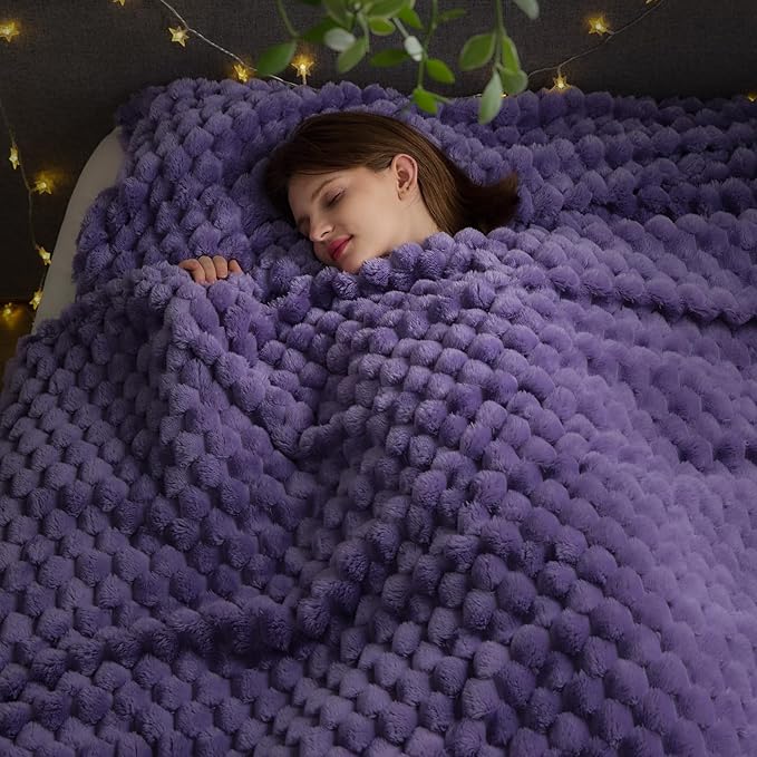 NEWCOSPLAY Fleece Clouds Cozy King Blanket by NEWCOSPLAY