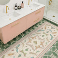 Boho Bathroom Runners by HazoHaus