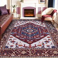 SERISSA 8x10 Washable Non Slip Boho Area Rug by SERISSAHomeDecorCollection