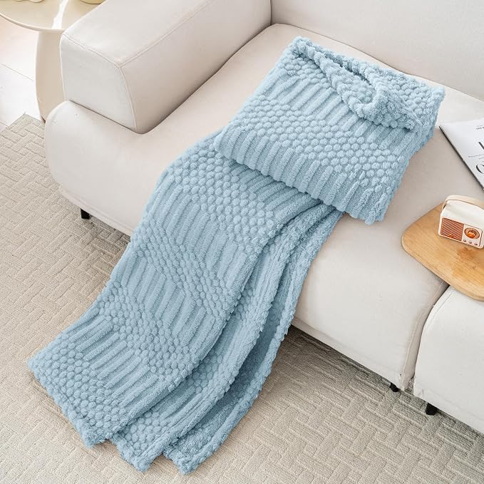 Blue Throw Blanket - Image 4
