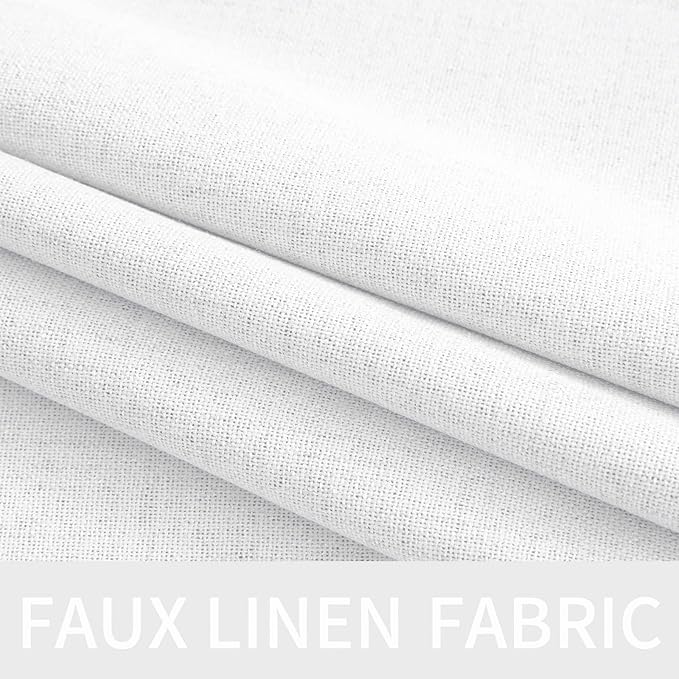 MIULEE 100% Blackout Linen Curtains - Image 5