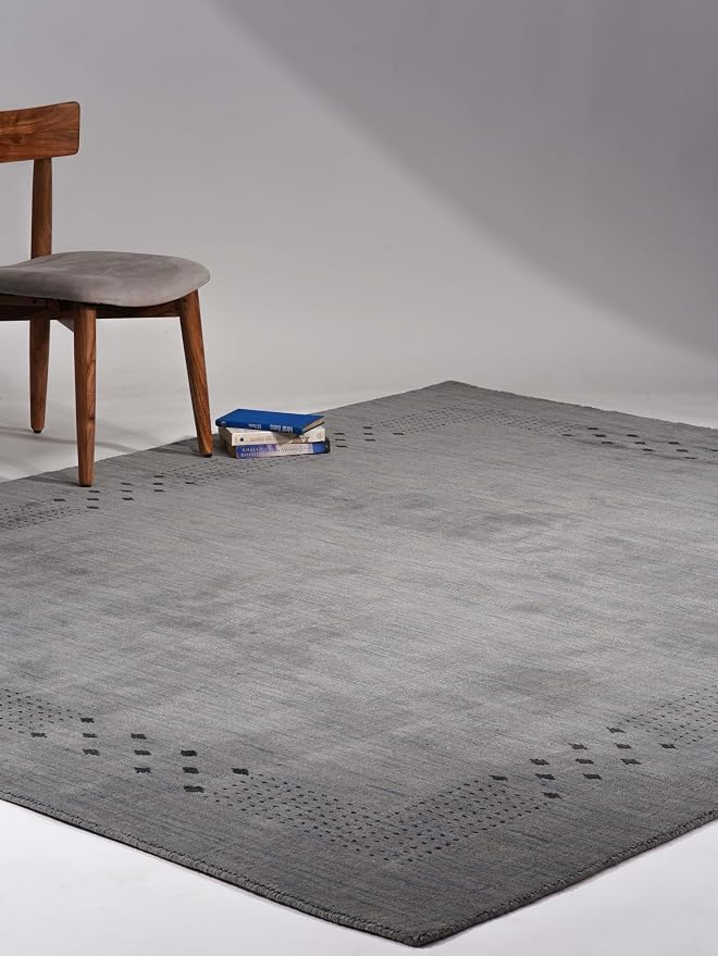 HAND KNOTTED LOOM WOOL ECO-FRIENDLY AREA RUGS by GetMyRugsLLC