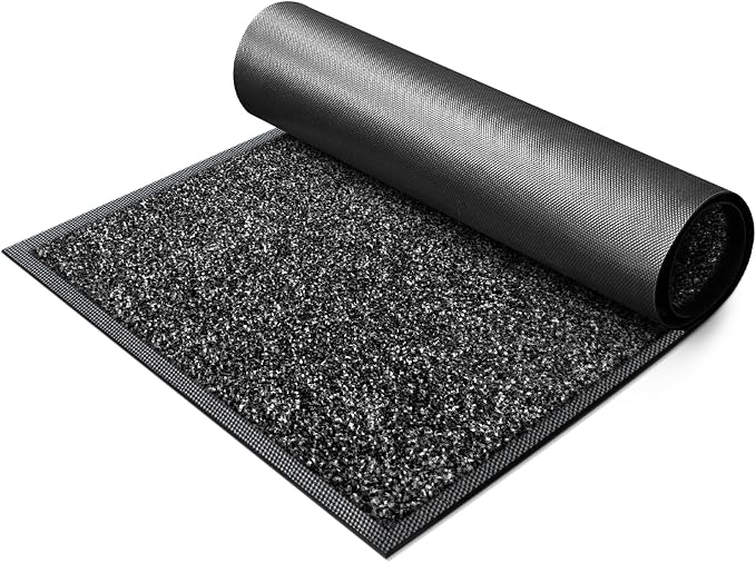 Super Absorbent Front Door Mat, Non-Slip Washable Indoor Doormats, Low Profile by Mibao