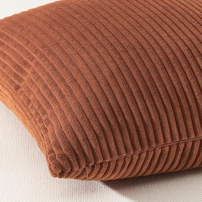 Topfinel Decorative Rust Throw Pillow Covers Cushion Cases - Image 3