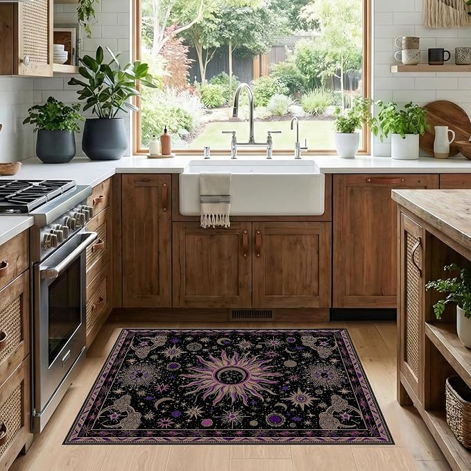 Vacuum-Friendly, 2x3 Washable Area Rug - Image 2
