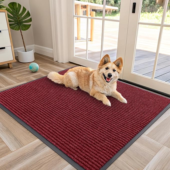 OLANLY Front Door Mat 40x32, Waterproof Heavy-Duty Indoor Outdoor Doormat | by OLANLY