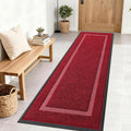 OLANLY Front Door Mat Outside 71x23, All-Season Heavy-Duty Rubber Doormat | by OLANLY