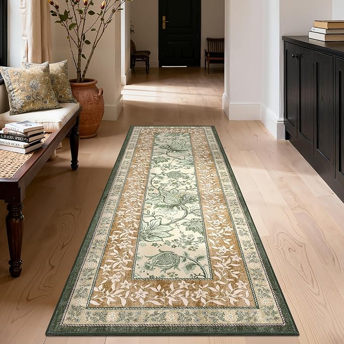 GarveeHome Leaves Floral Area Rug by GarveeHome