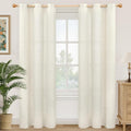 YoungsTex 84 Inches Length Linen Curtains by YoungsTex