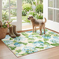 Floral Outdoor Rug by Othilic