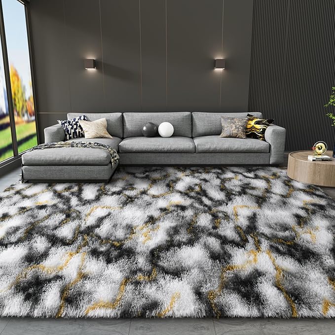 LOCHAS Area Rugs Fluffy Living Room Carpets - Image 7