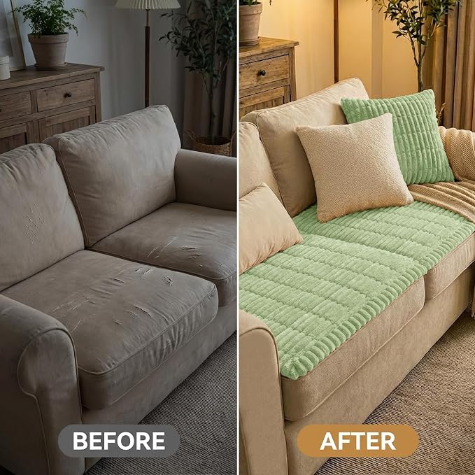 Smiry Couch Cover for Dogs, Non Slip Washable Sofa Protector for Pets | Soft - Image 7