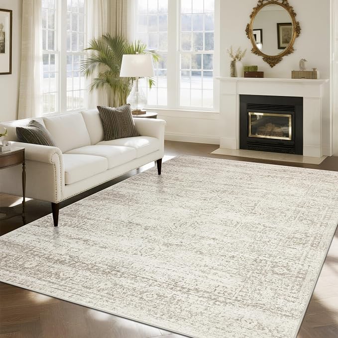 Washable Rugs 8x10 Area Rugs for Living Room, Dining Room Carpet | Ultra Soft - Image 2