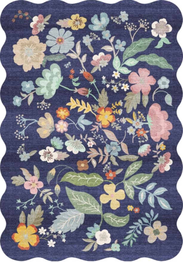 Washable 2'6x12 Hallway Runner Rug: Entryway Non Slip Floral Rug Farmhouse Soft - Image 9