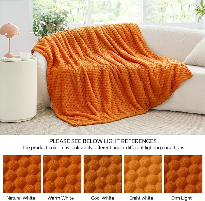 BEDELITE Fall Throw Blanket for Couch, Soft Gifts for Women, 50*60 | 3D - Image 8