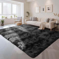 9x12 Area Rug Fluffy Shaggy Ultra Soft Faux Fur Non-Slip Machine Washable Carpet by Unknown