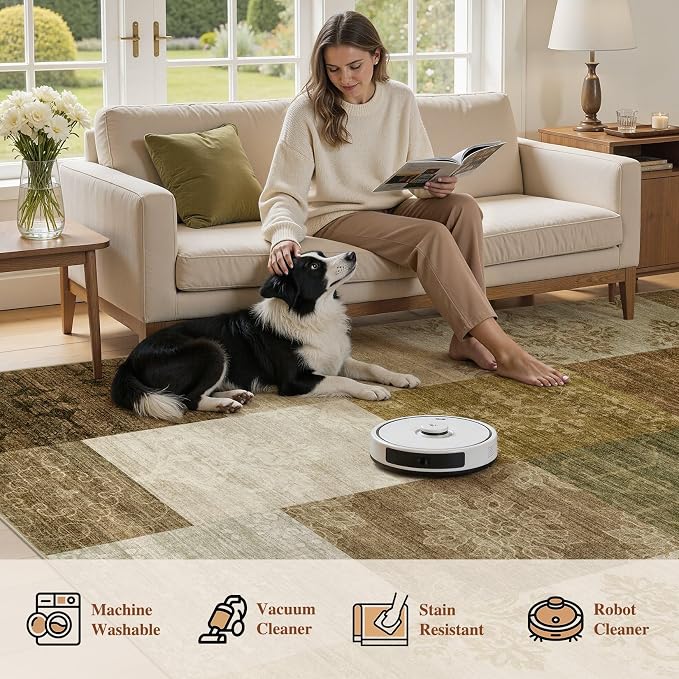 UERMEI 6x9 Area Rug for Living Room - Image 4