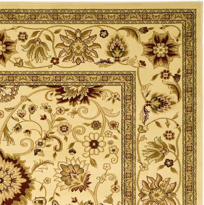 SAFAVIEH Lyndhurst Area Rug 6x8, Traditional Ivory & Ivory LNH212L - Image 7