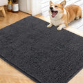 OLANLY Dog Door Mat for Muddy Paws 40x32, Super Absorbent Chenille Mud Mat | by OLANLY
