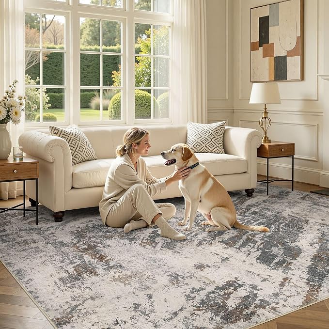 DMOYEST Area Rug Living Room Rugs - Image 5