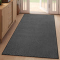3x5 ft Area Rug Entryway Runner Kitchen Rugs Non Slip Washable Black | Boho by YDKGL
