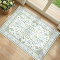 RELEANY Washable Area Rug, Small 2'x3', Water Repellent, Pet Friendly, Vintage by RELEANY