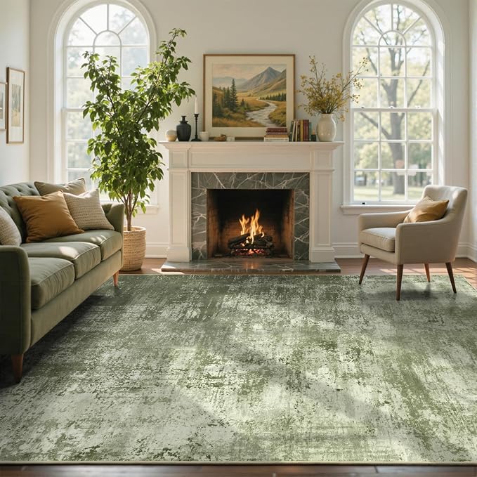 9x12 Ft Extra Large Washable Area Rugs by Cuzwlovita