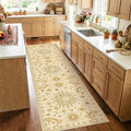 Vacuum-Friendly, 2x8 Washable Area Rug by meejou