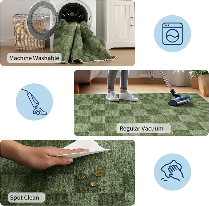 GarveeHome 2x6 Kitchen Runner Rug Non Slip Washable Runner Rug - Image 7