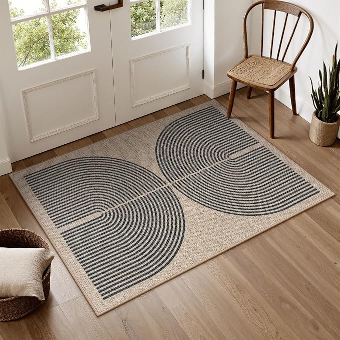 Lahome Rainbow Easy Jute Rug - Image 3