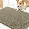 OLANLY Dog Door Mat for Muddy Paws 24x16, Super Absorbent Chenille Mud Mat | by OLANLY