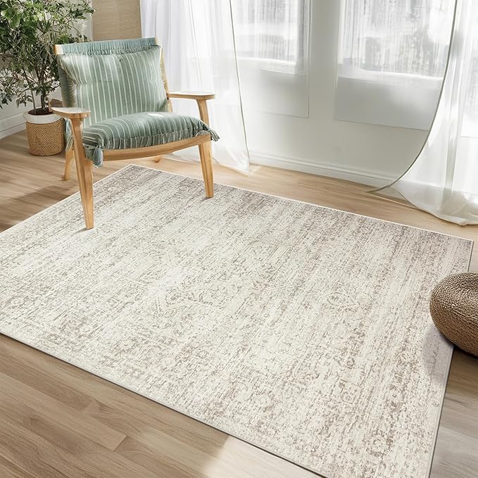 Small Washable Rugs 4x6 Area Rugs - Image 7