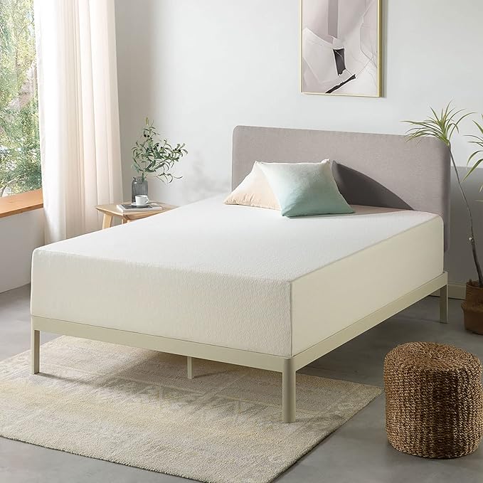 Best Price Mattress 14 Inch Queen Mattress Bed-In-A-Box, Green Tea Memory Foam