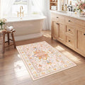 RELEANY Washable Area Rug, Small 2'6"x4', Water Repellent, Pet Friendly by RELEANY